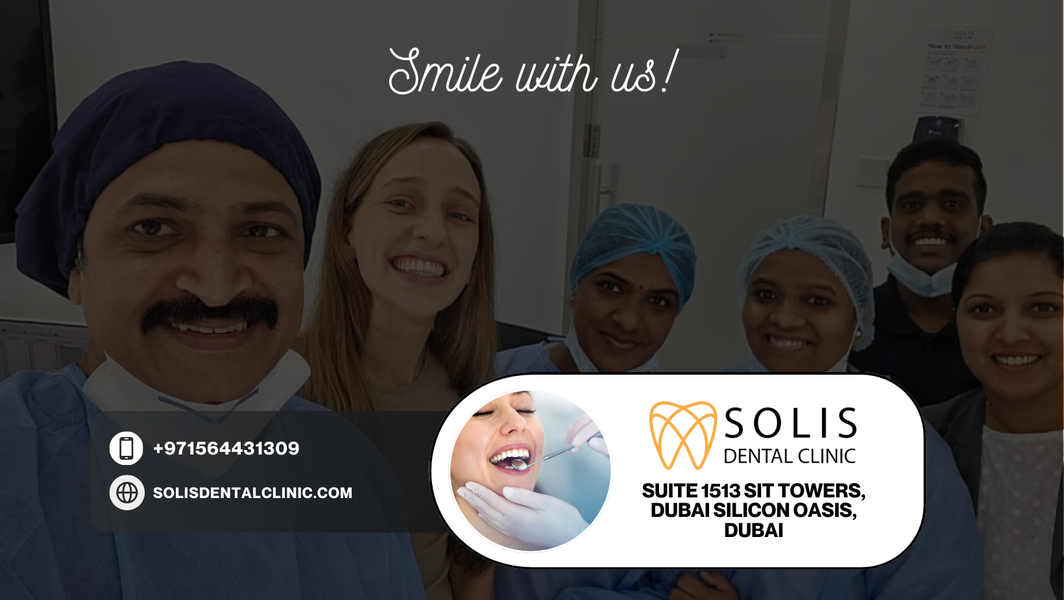 Cover photo of Solis Dental Clinic | Same Day Teeth Implants, RCT, Braces, Fillings & Veneers Dentist Near Me in Dubai Silicon Oasis